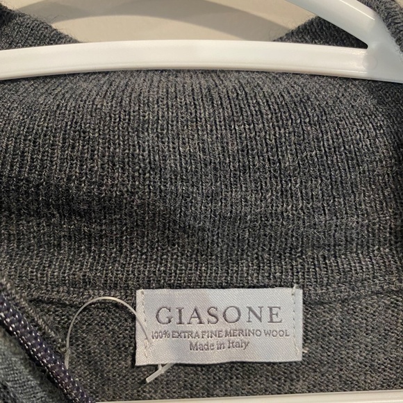 Giasone Fine Merino Wool Sweater - Picture 2 of 2
